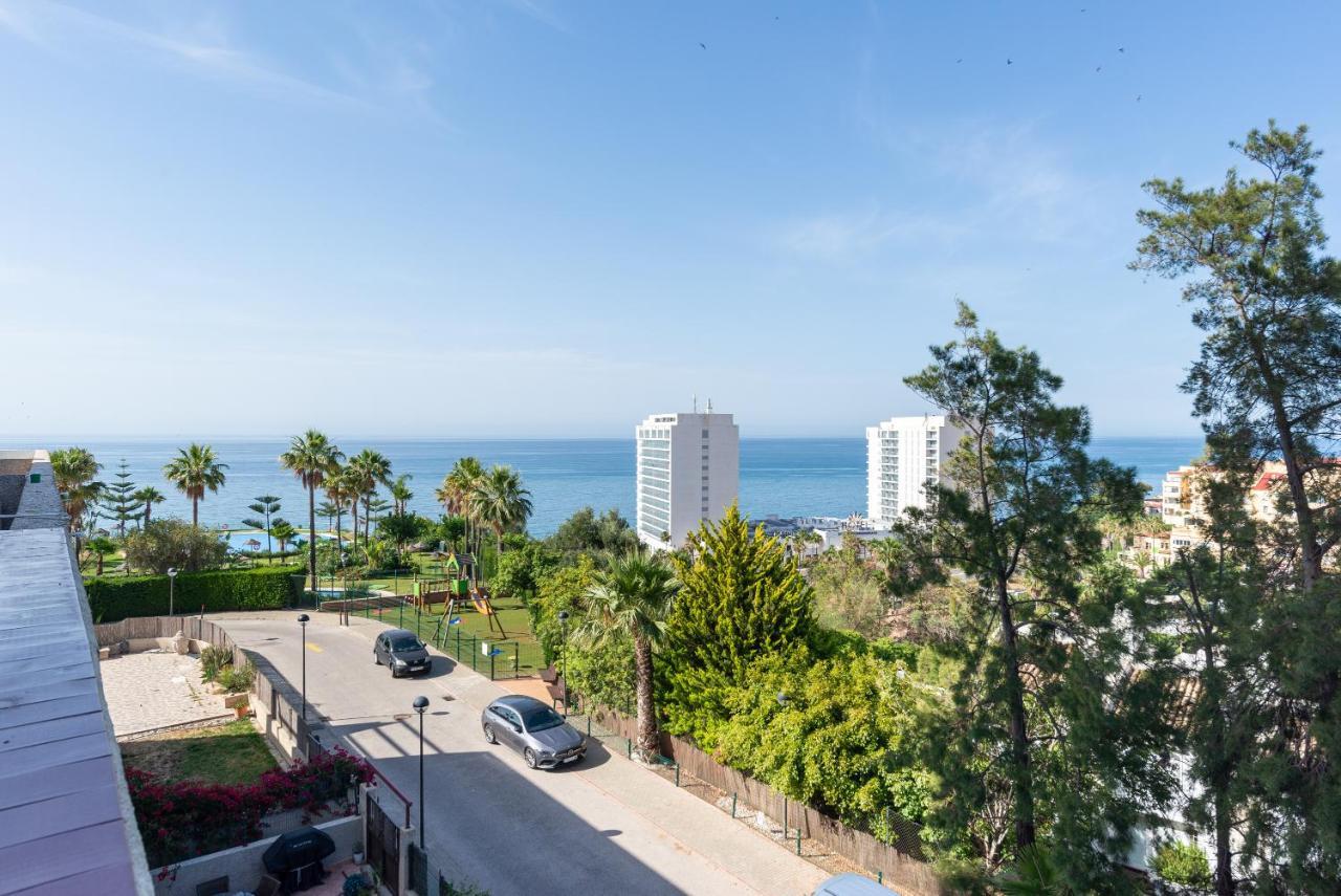 Апартаменти Duplex De Lujo En La Playa , Jacuzzy, Piscina, Chimenea Y Padel Бенальмадена Екстер'єр фото